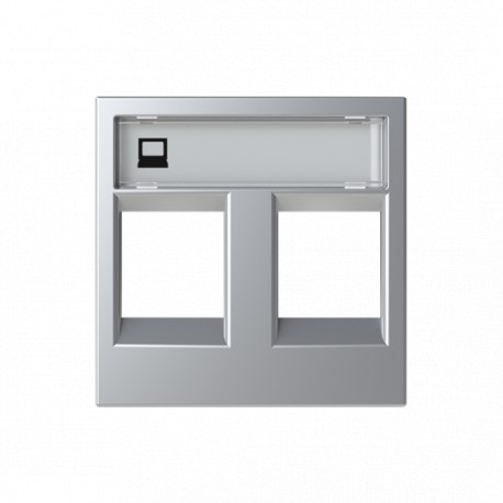 Niessen 2CLA221820N1301 Tapa ventana 2 conectores PL